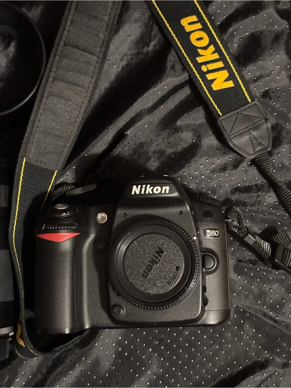 Nikon D80 Camera Bundle with Lenses and Camera Bag